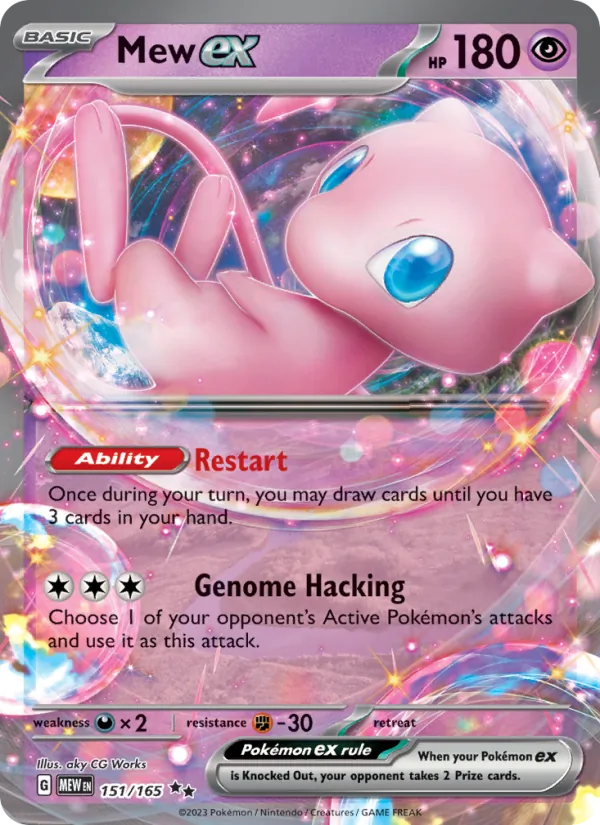 Mew ex #151/165