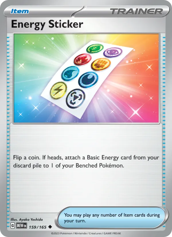 Energy Sticker #159/165