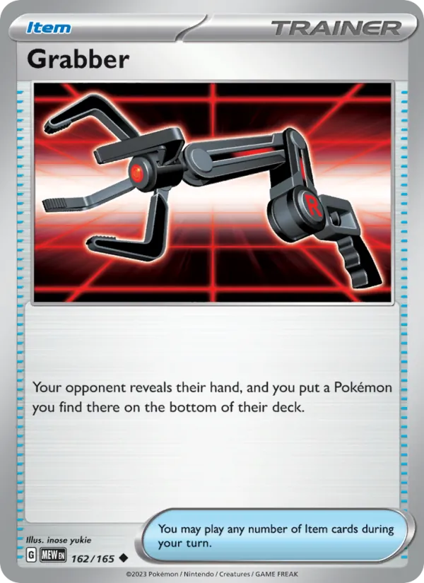 Grabber #162/165