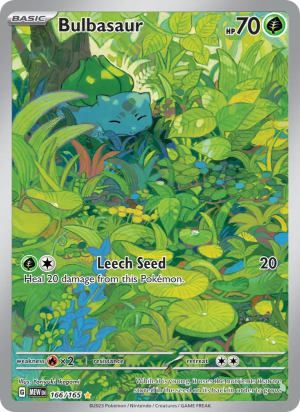 Bulbasaur #166/165