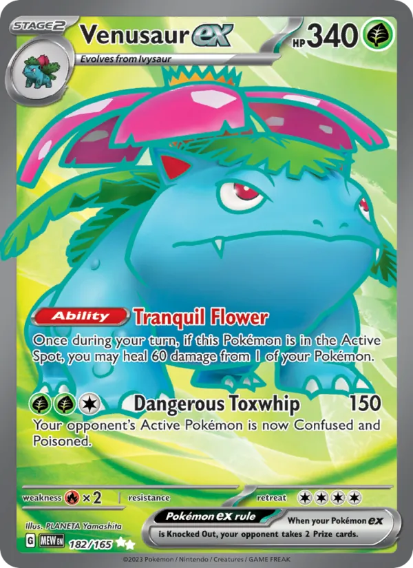 Venusaur ex #182/165