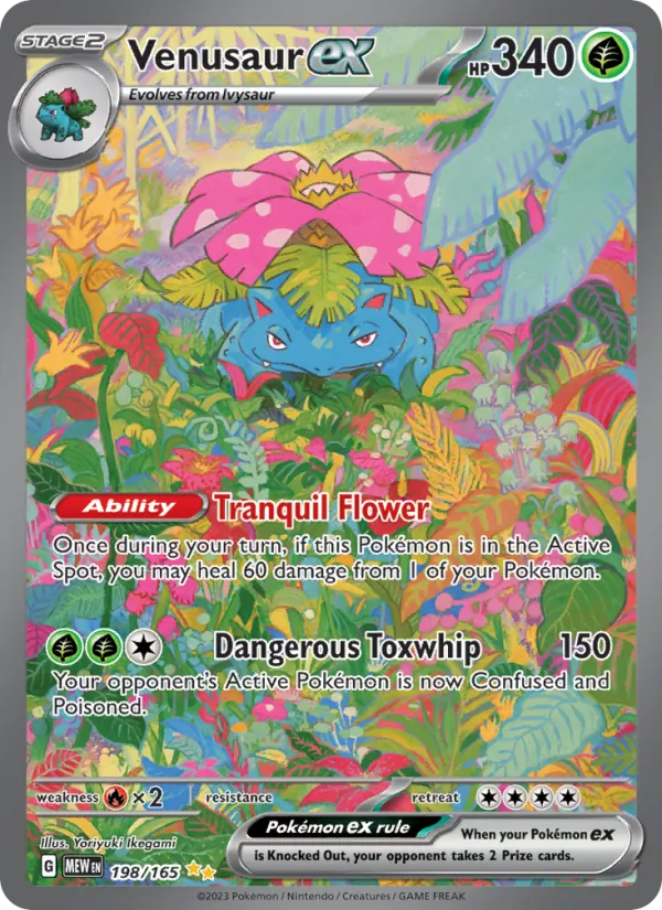 Venusaur ex #198/165
