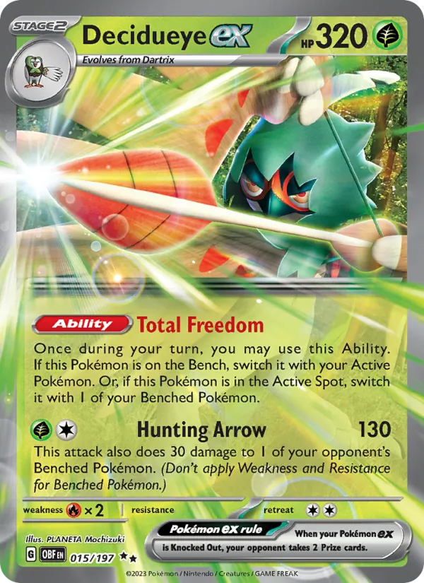 Decidueye ex #15/197