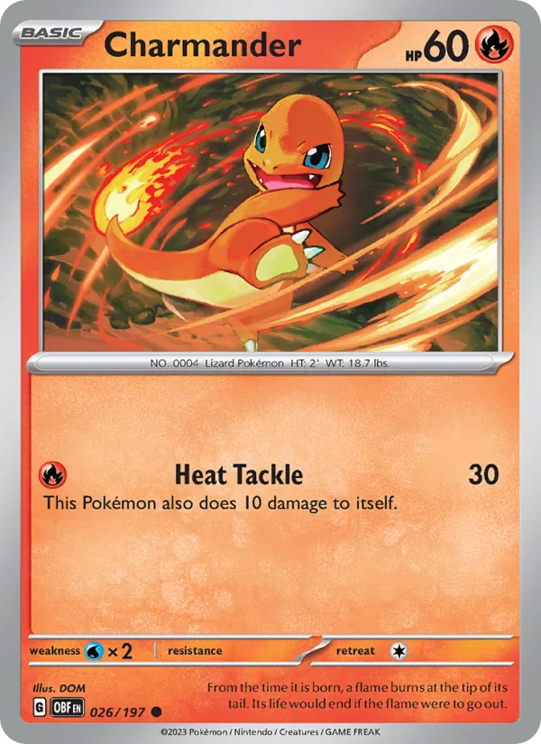 Charmander #26/197
