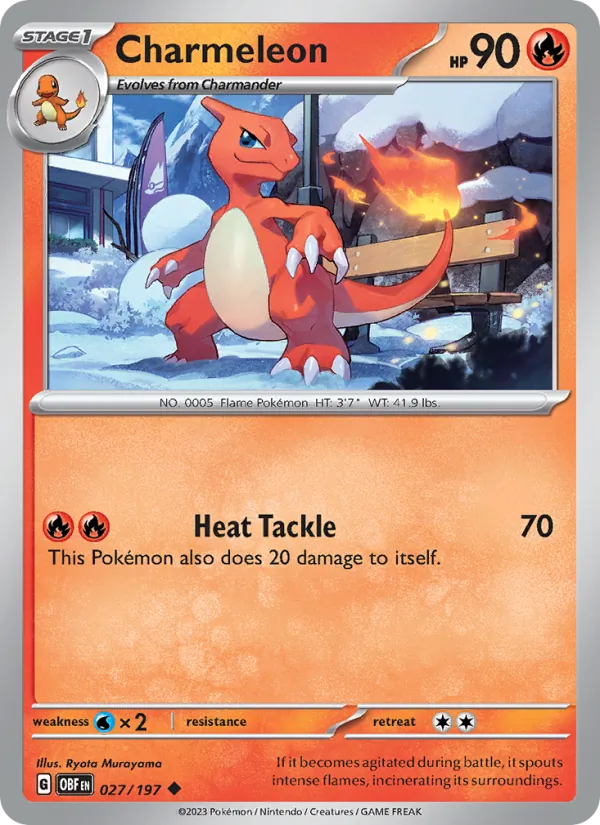 Charmeleon #27/197