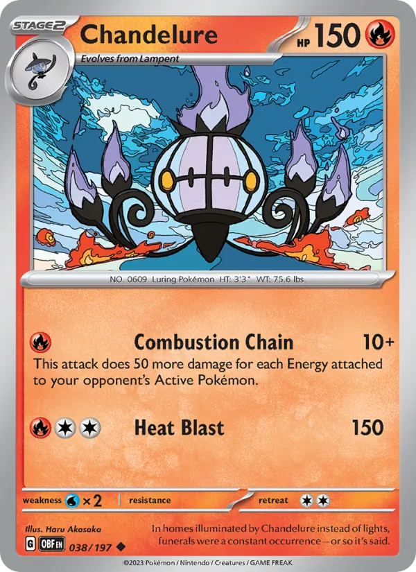 Chandelure #38/197