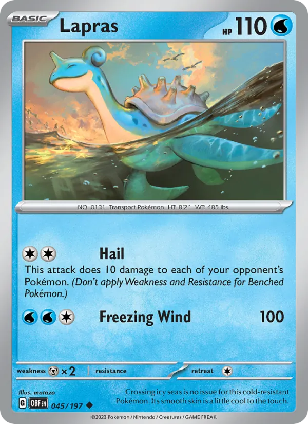 Lapras #45/197