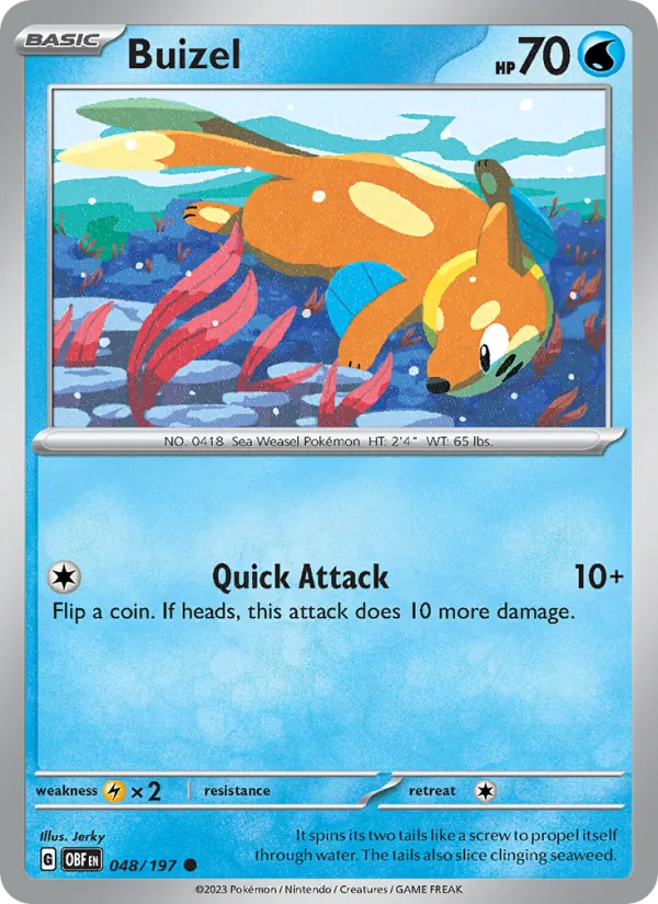 Buizel #48/197