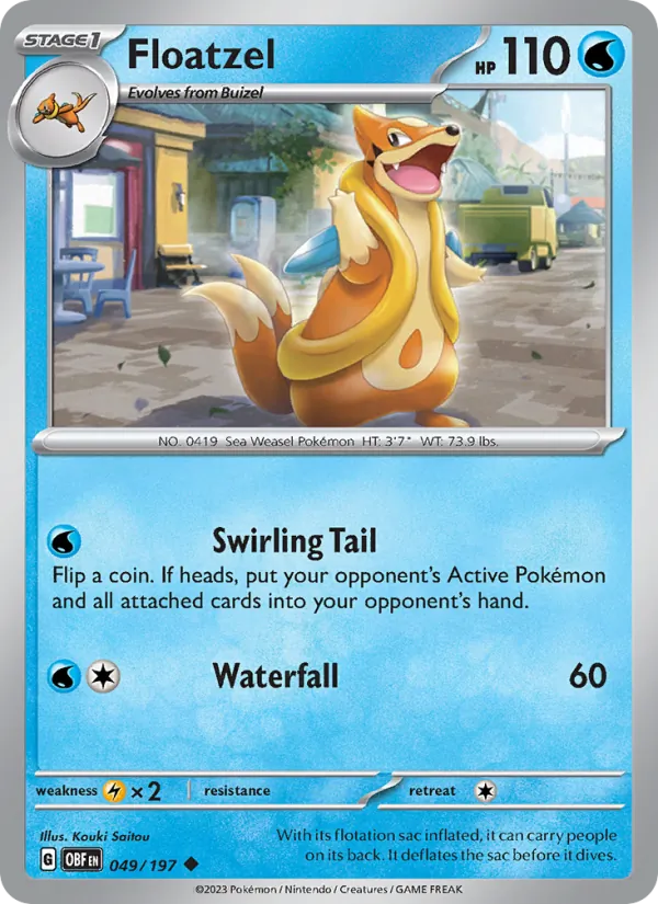 Floatzel #49/197