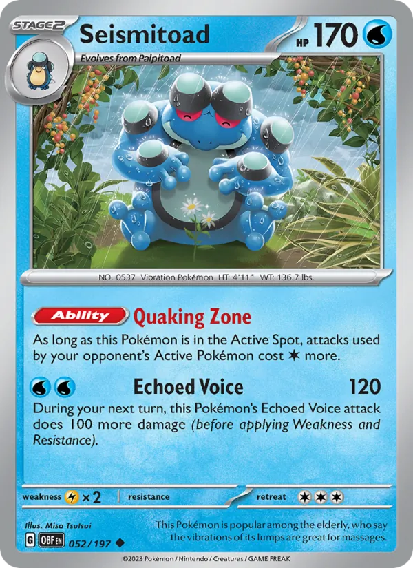 Seismitoad #52/197