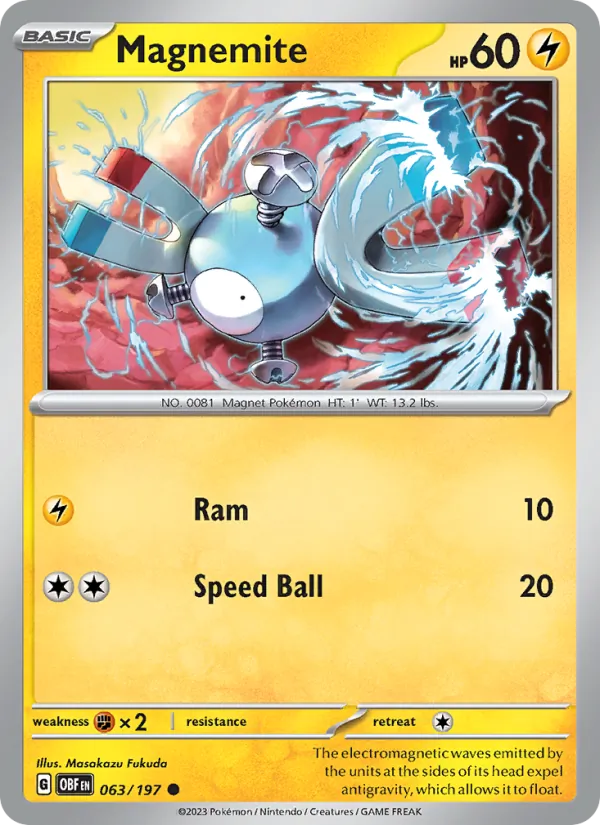 Magnemite #63/197