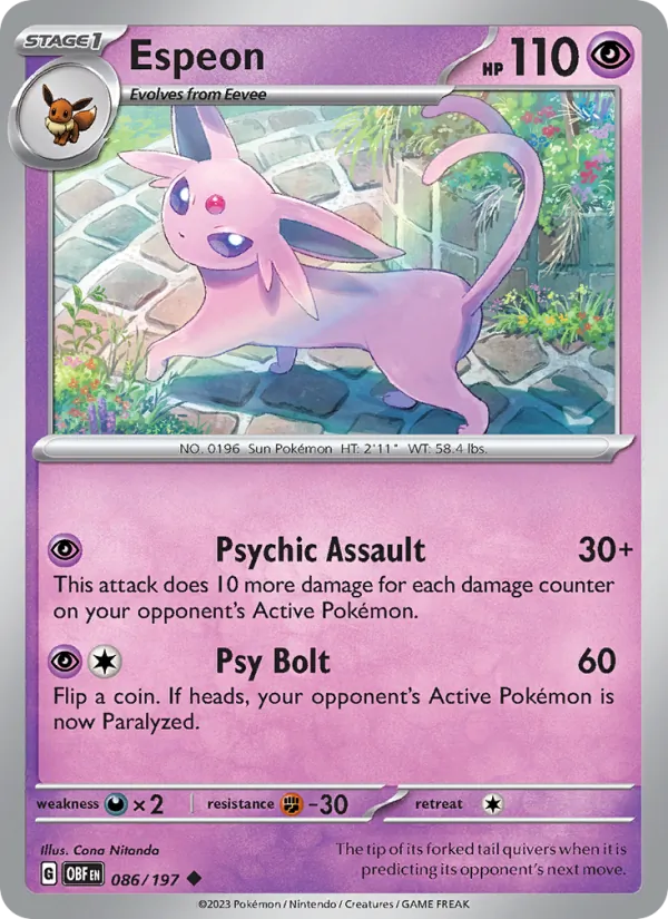 Espeon #86/197