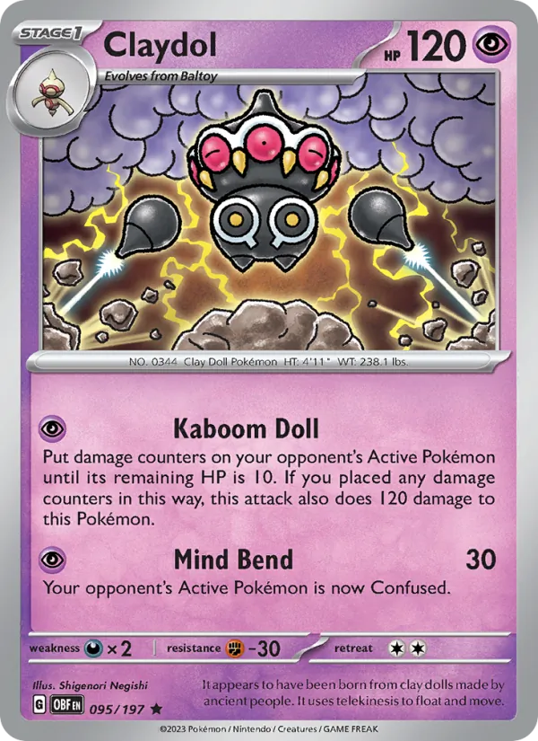 Claydol #95/197