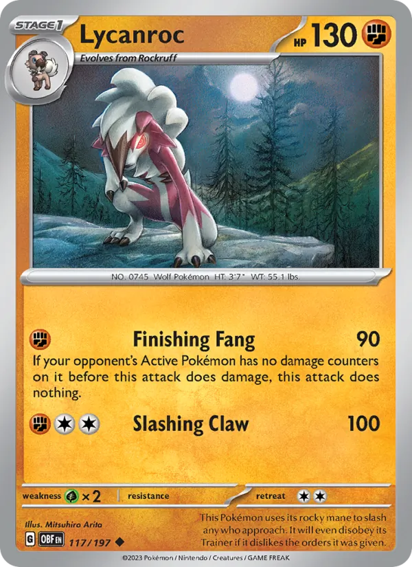 Lycanroc #117/197