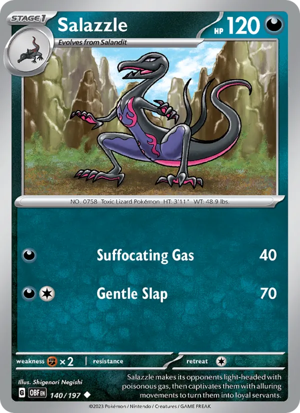 Salazzle #140/197