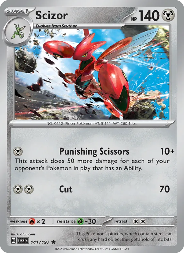 Scizor #141/197
