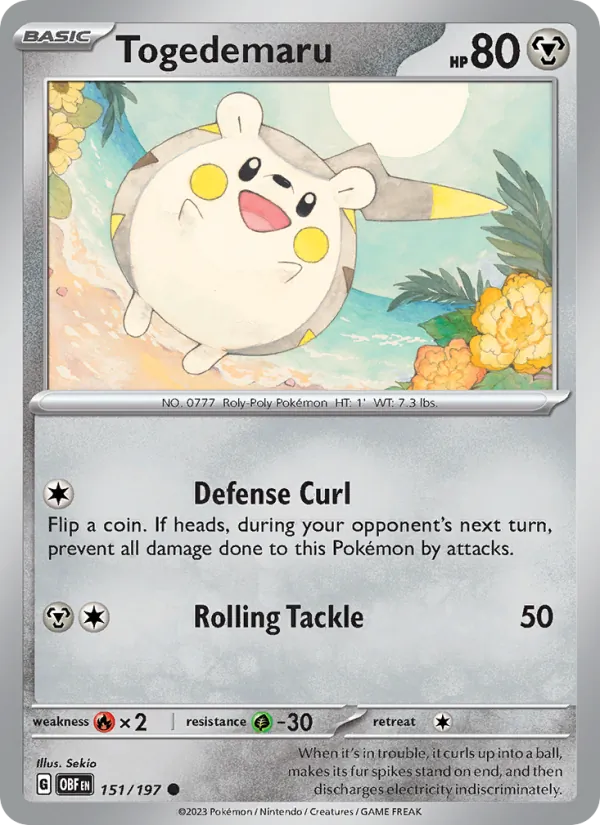 Togedemaru #151/197