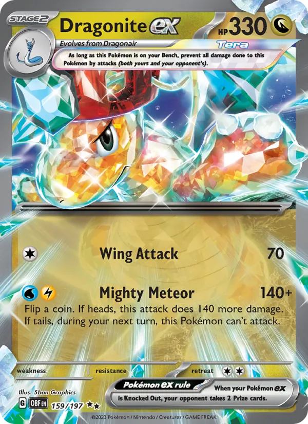 Dragonite ex #159/197