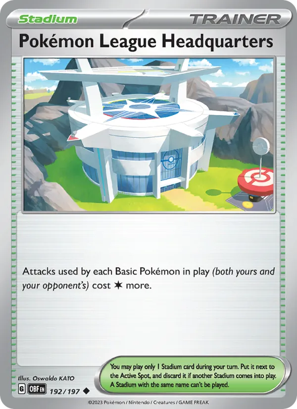 Pokémon League Headquarters #192/197