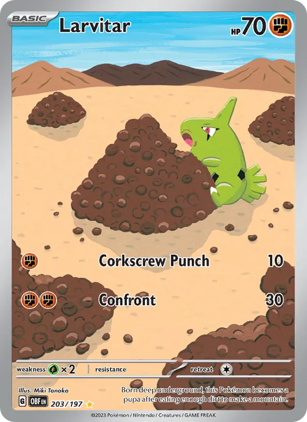 Larvitar #203/197