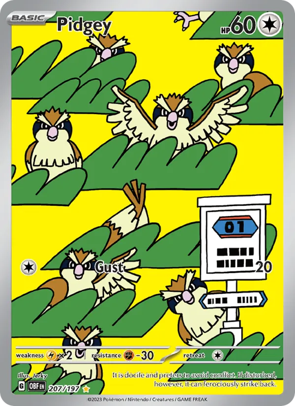 Pidgey #207/197