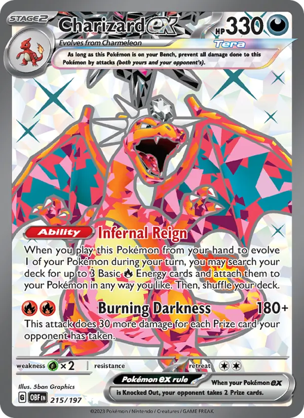 Charizard ex #215/197