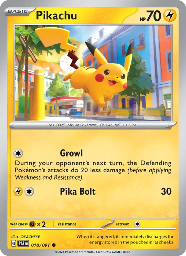 Pikachu #18/91