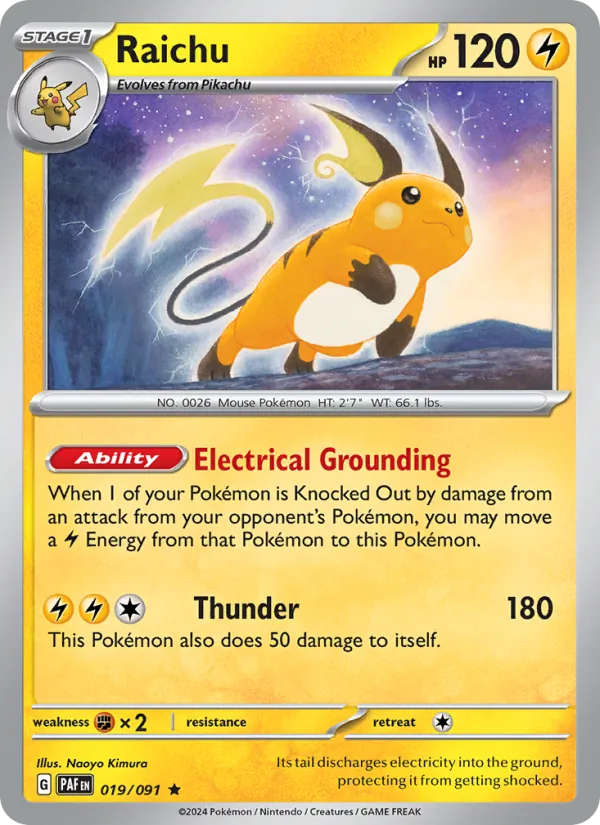 Raichu #19/91