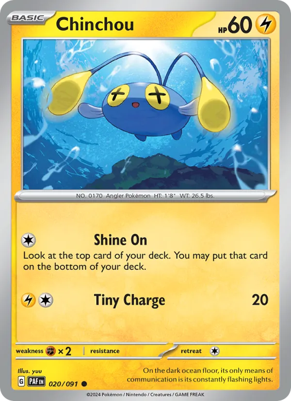 Chinchou #20/91
