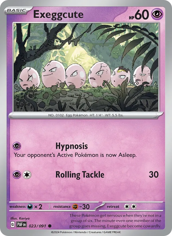 Exeggcute #23/91