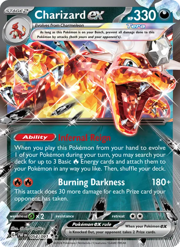 Charizard ex #54/91