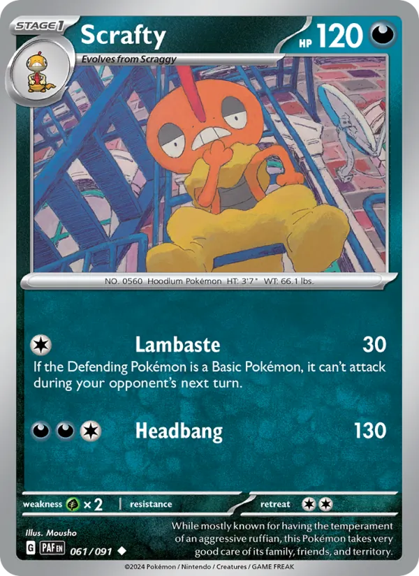 Scrafty #61/91