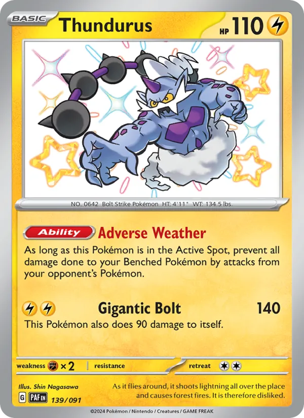 Thundurus #139/91