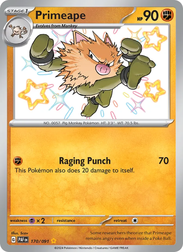 Primeape #170/91
