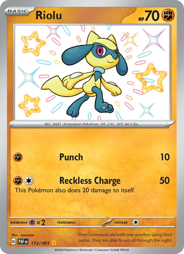 Riolu #173/91