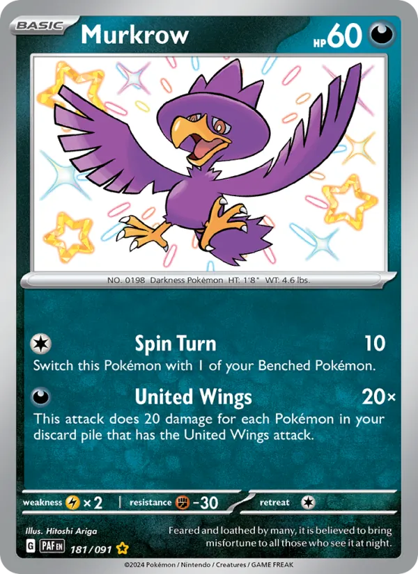 Murkrow #181/91