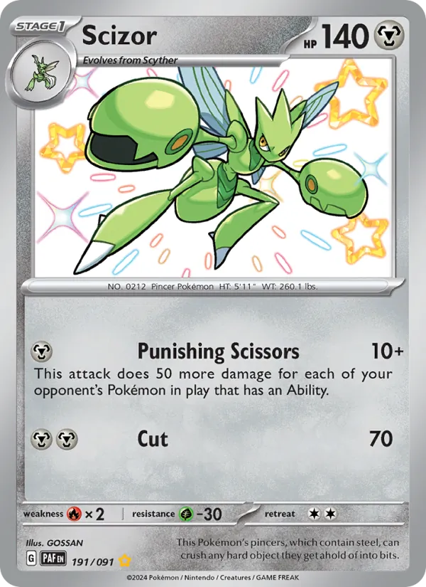Scizor #191/91