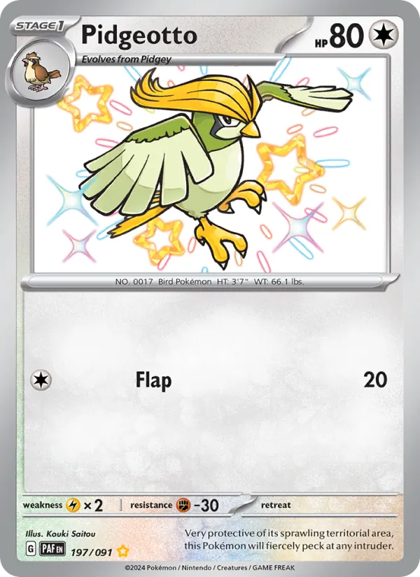 Pidgeotto #197/91