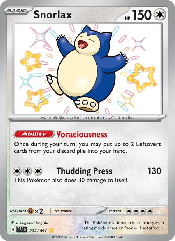 Snorlax #202/91
