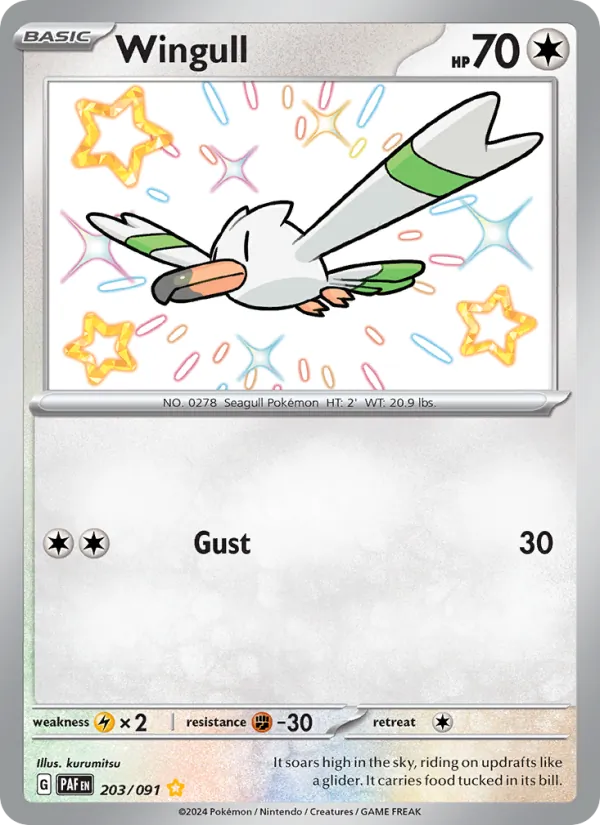 Wingull #203/91