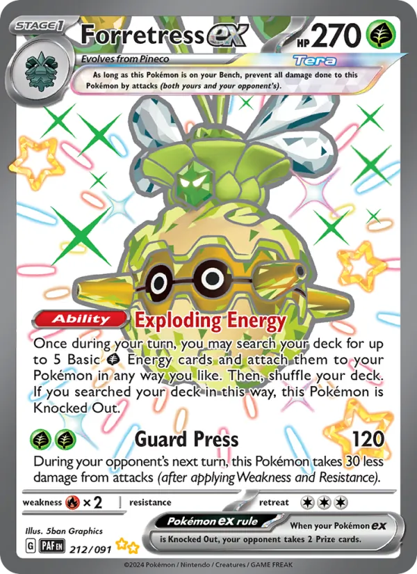 Forretress ex #212/91