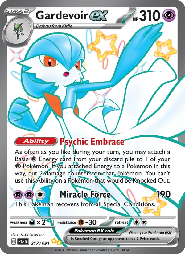 Gardevoir ex #217/91