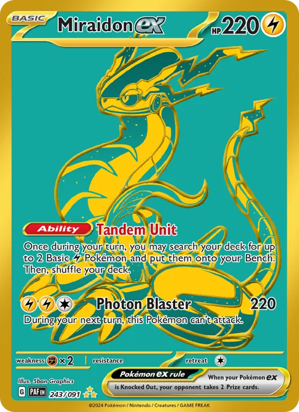 Miraidon ex #243/91