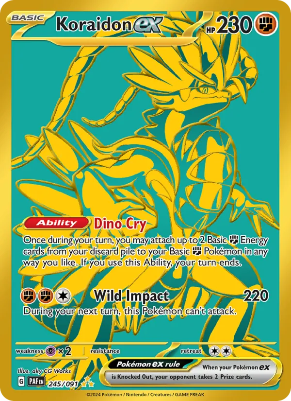 Koraidon ex #245/91