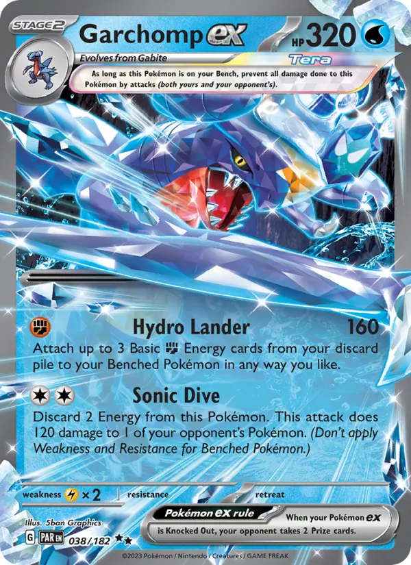 Garchomp ex #38/182