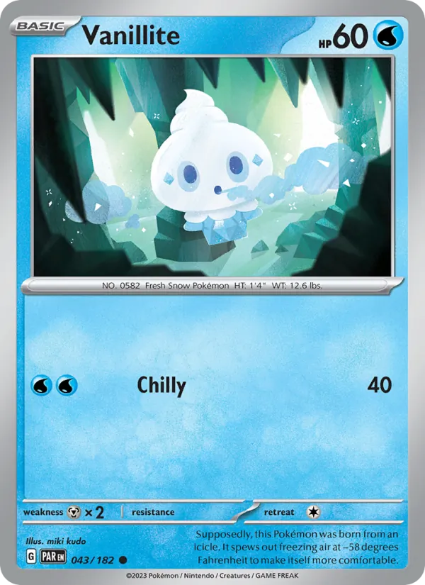 Vanillite #43/182