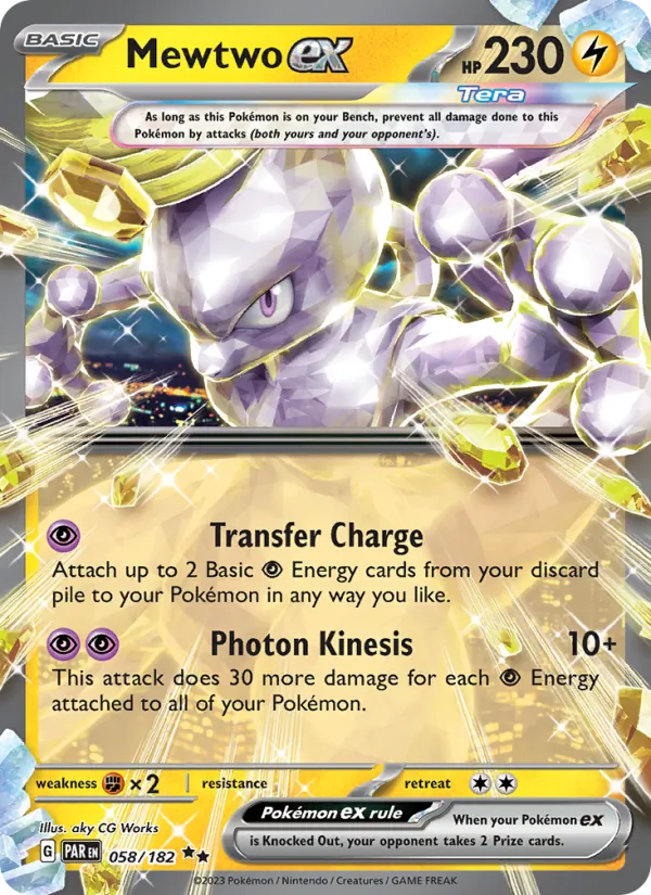 Mewtwo ex #58/182