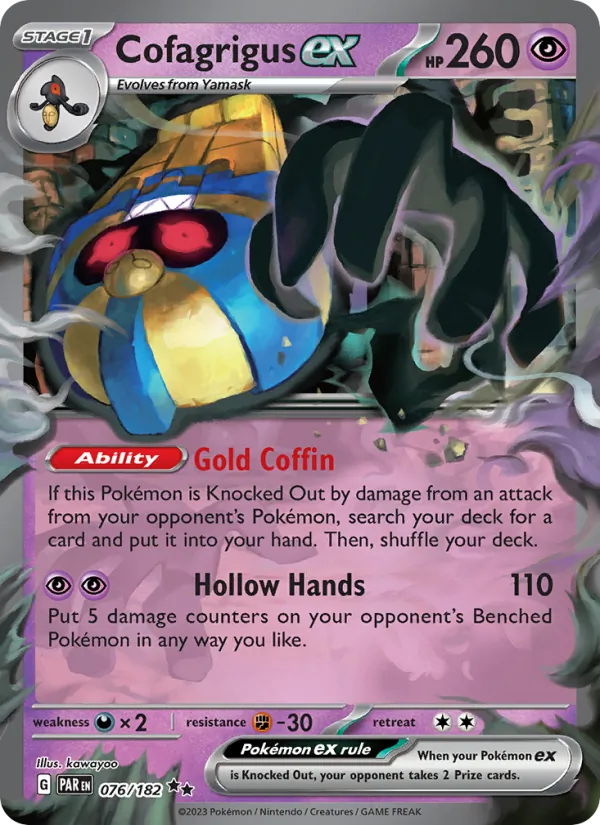 Cofagrigus ex #76/182