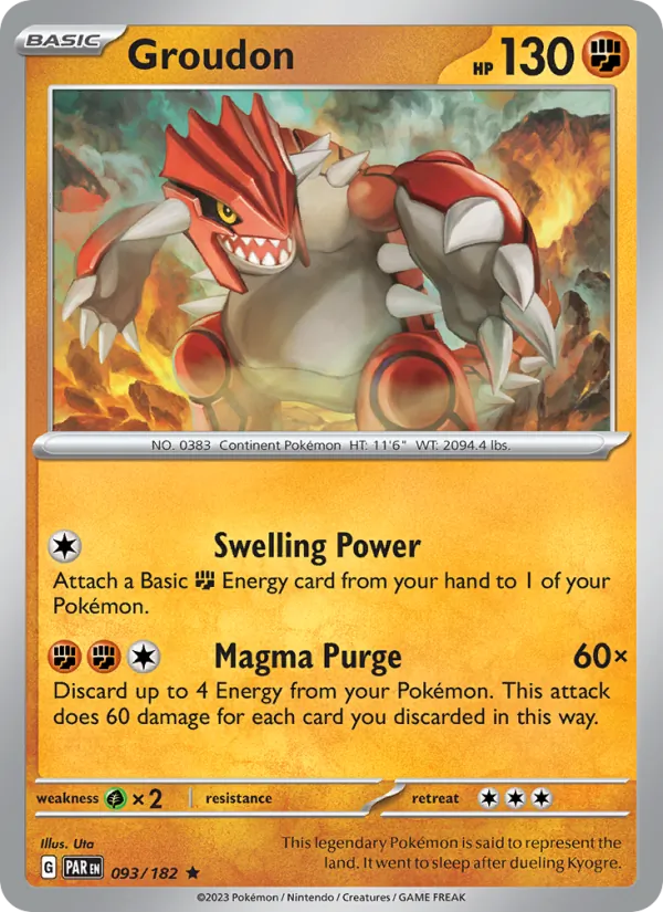 Groudon #93/182