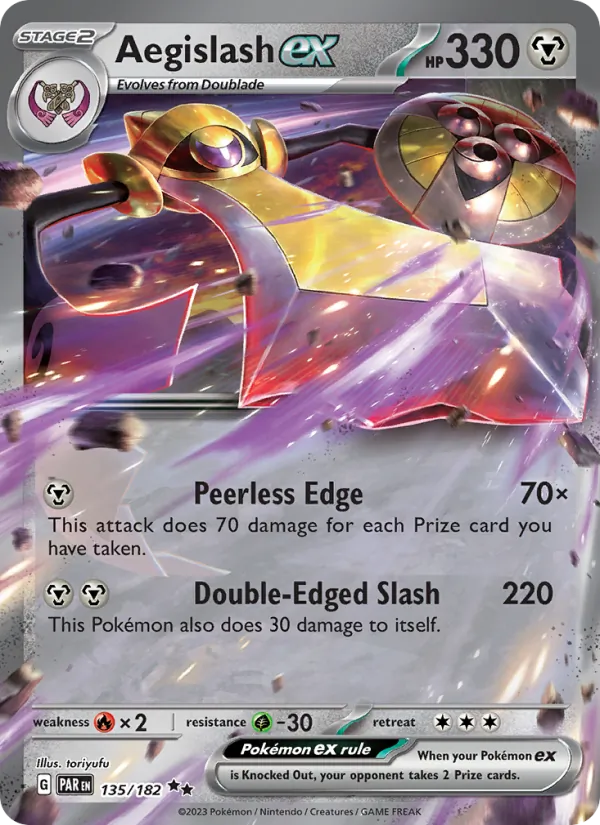 Aegislash ex #135/182
